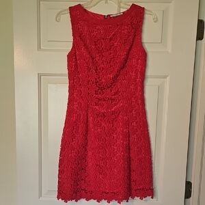T Tahari Lace Mini Dress